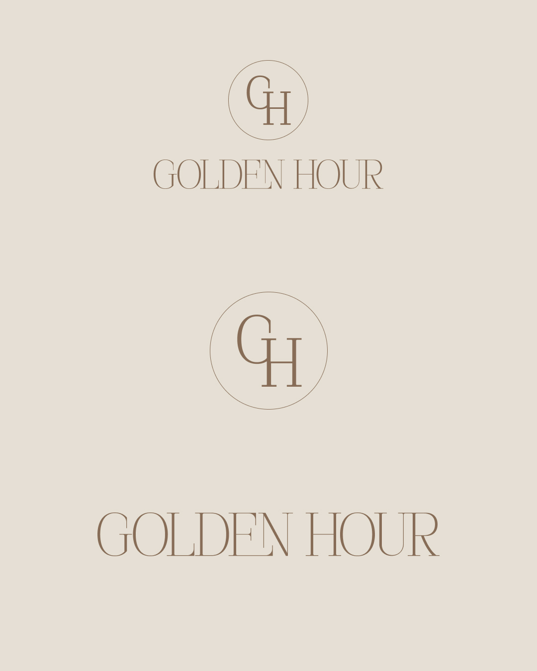 Golden Hour Logo Design